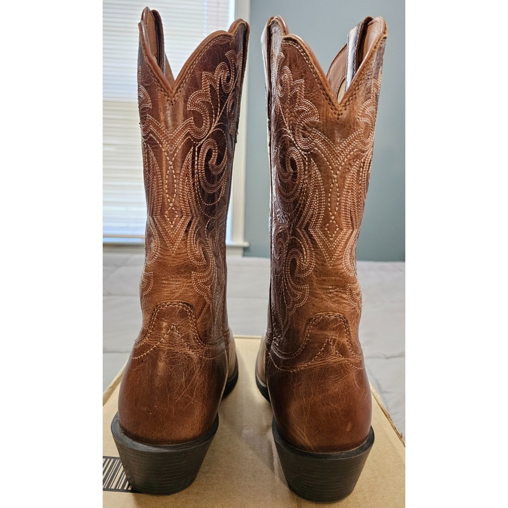 Ariat® (Women's 11 B) Round Up™ Performance Western Boots in Russet - $200 - Picture 6 of 12